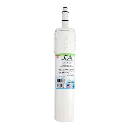 Swift Green Filters SGF-DSA21 Rx Pharmaceutical Replacement for Samsung DA29-00012A/B SGF-DSA21 Rx